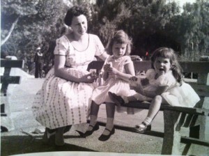 Our beautiful mother and us on a sunny California Easter Day.